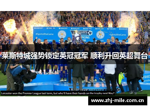 莱斯特城强势锁定英冠冠军 顺利升回英超舞台